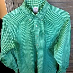 Brooks Brother Gingham Button Up